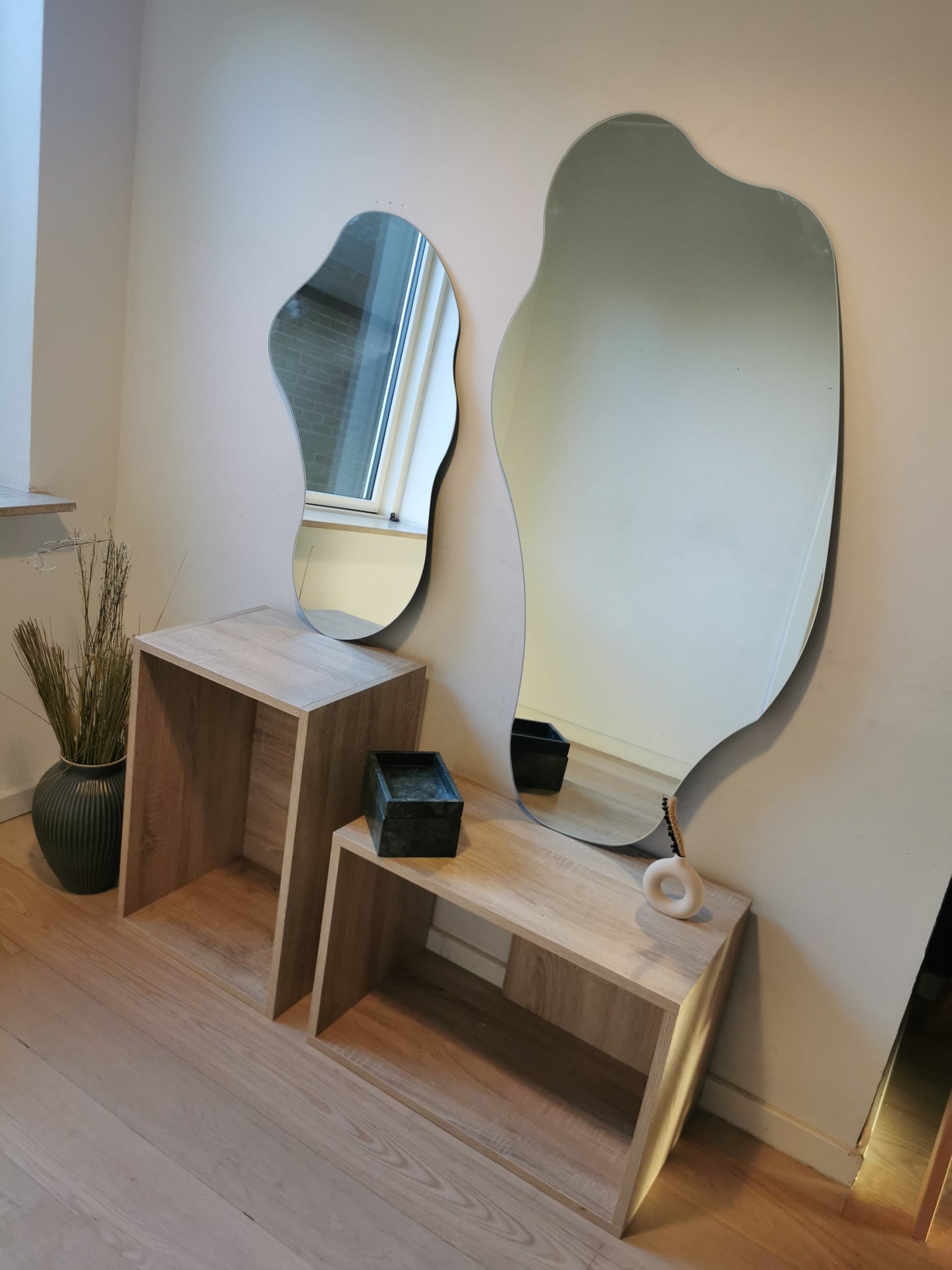 Asymmetrisk vægspejl Celina (Lille)