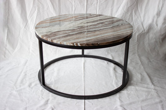 Steel & Marble - Marmor Sofabord Fantasy Brown