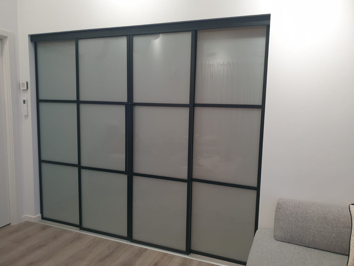 SPECIALMÅL - New Yorker dobbelt skydedør (B:180-220 x H:200-240 cm)