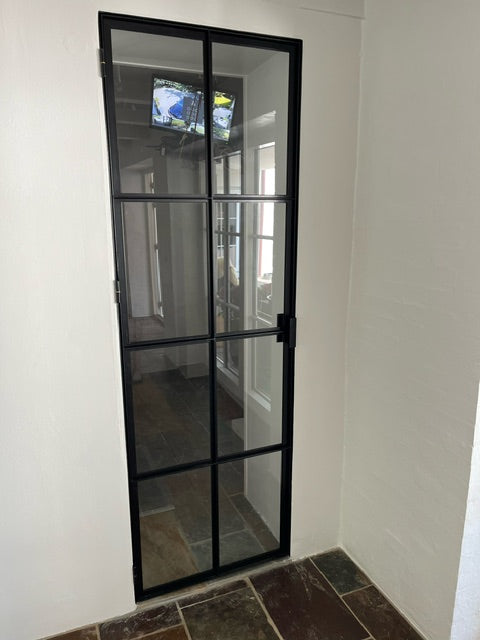 STANDARDMÅL - New Yorker dør 8 felter med karm (B:70-100 x H:210 cm)