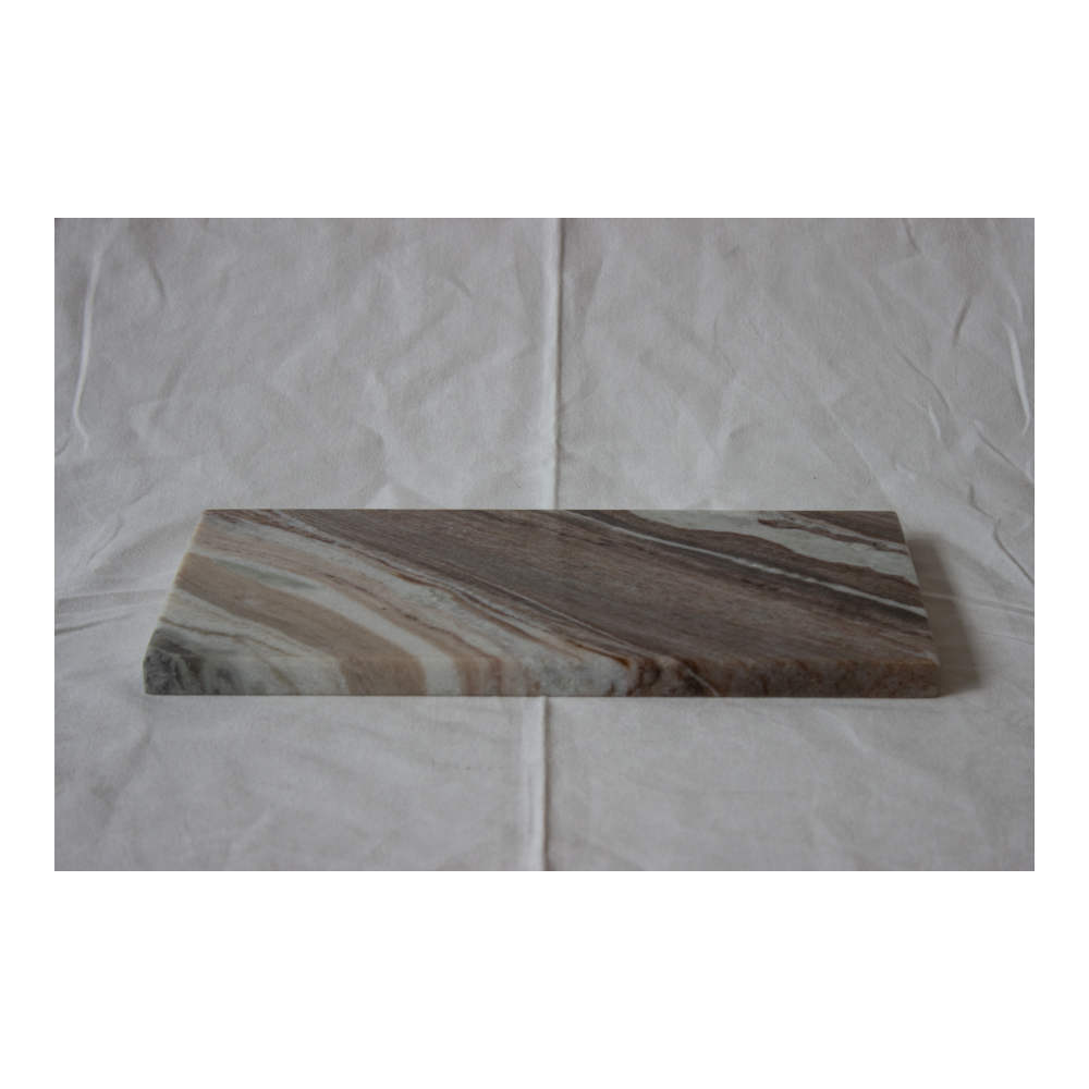 S&M - Marmor Bakke 30x15cm Fantasy Brown