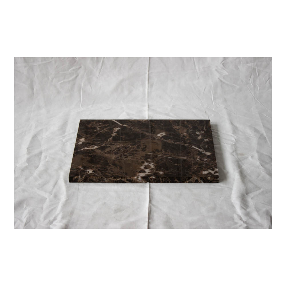S&M - Marmor Bakke 40x30cm Emperador Dark