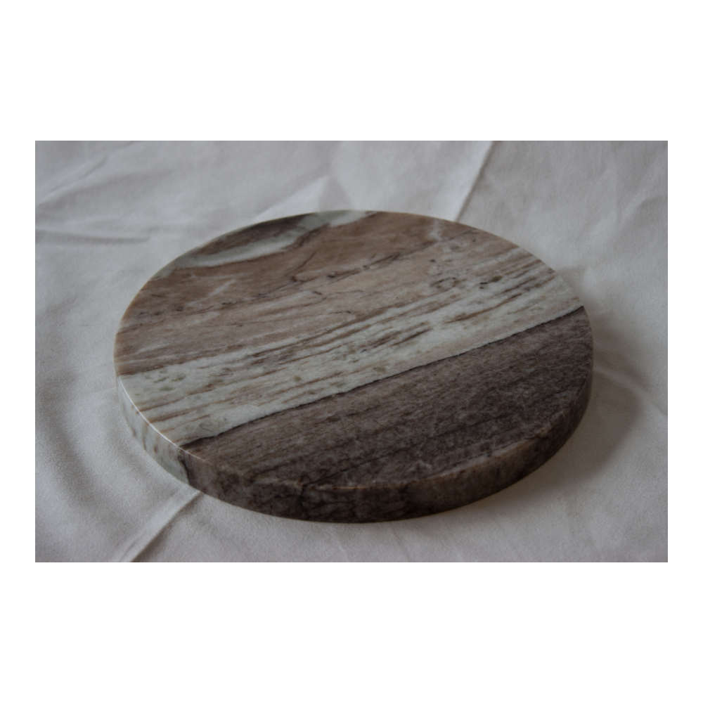 Steel & Marble - Marmor Bakke Ø20cm Fantasy Brown