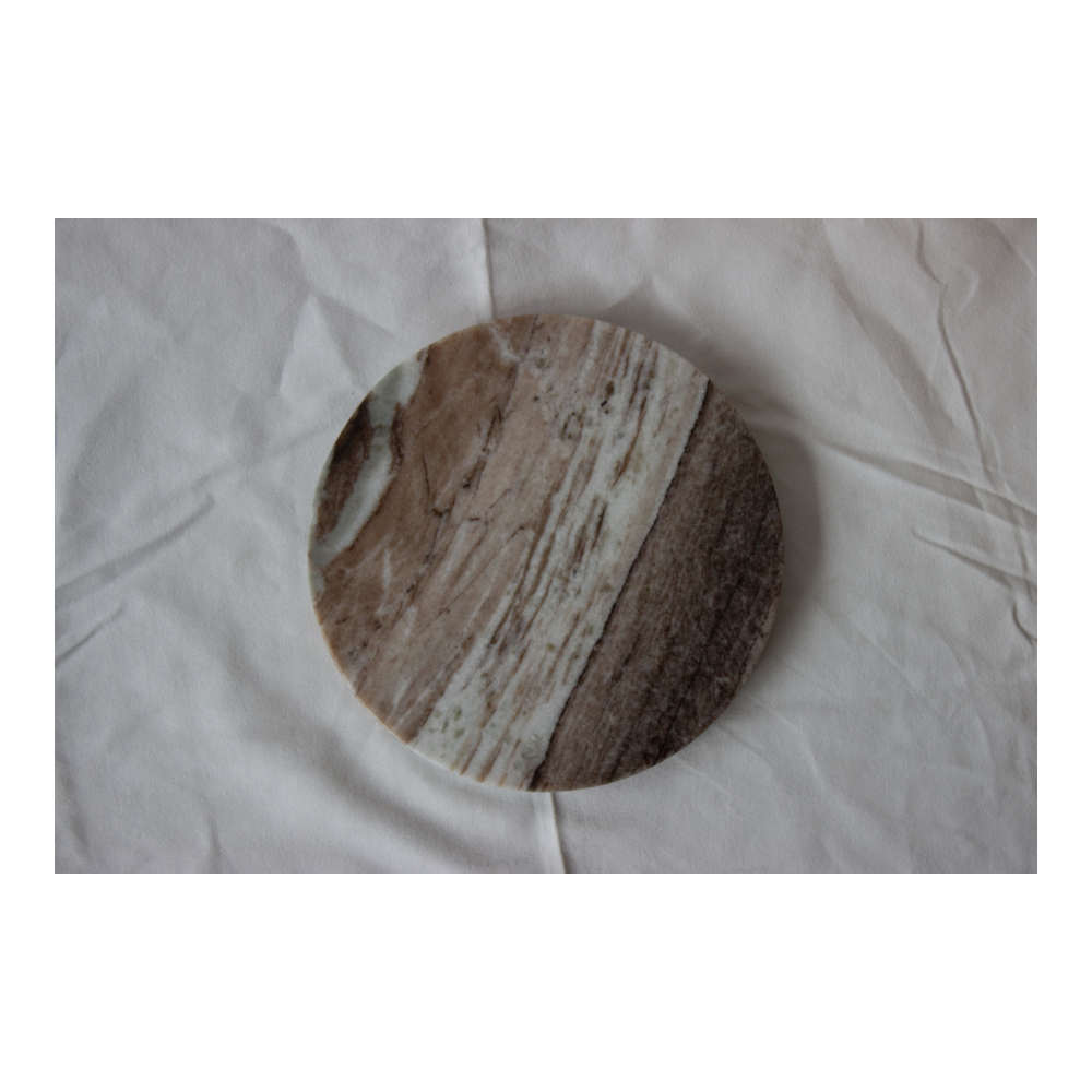 Steel & Marble - Marmor Bakke Ø20cm Fantasy Brown