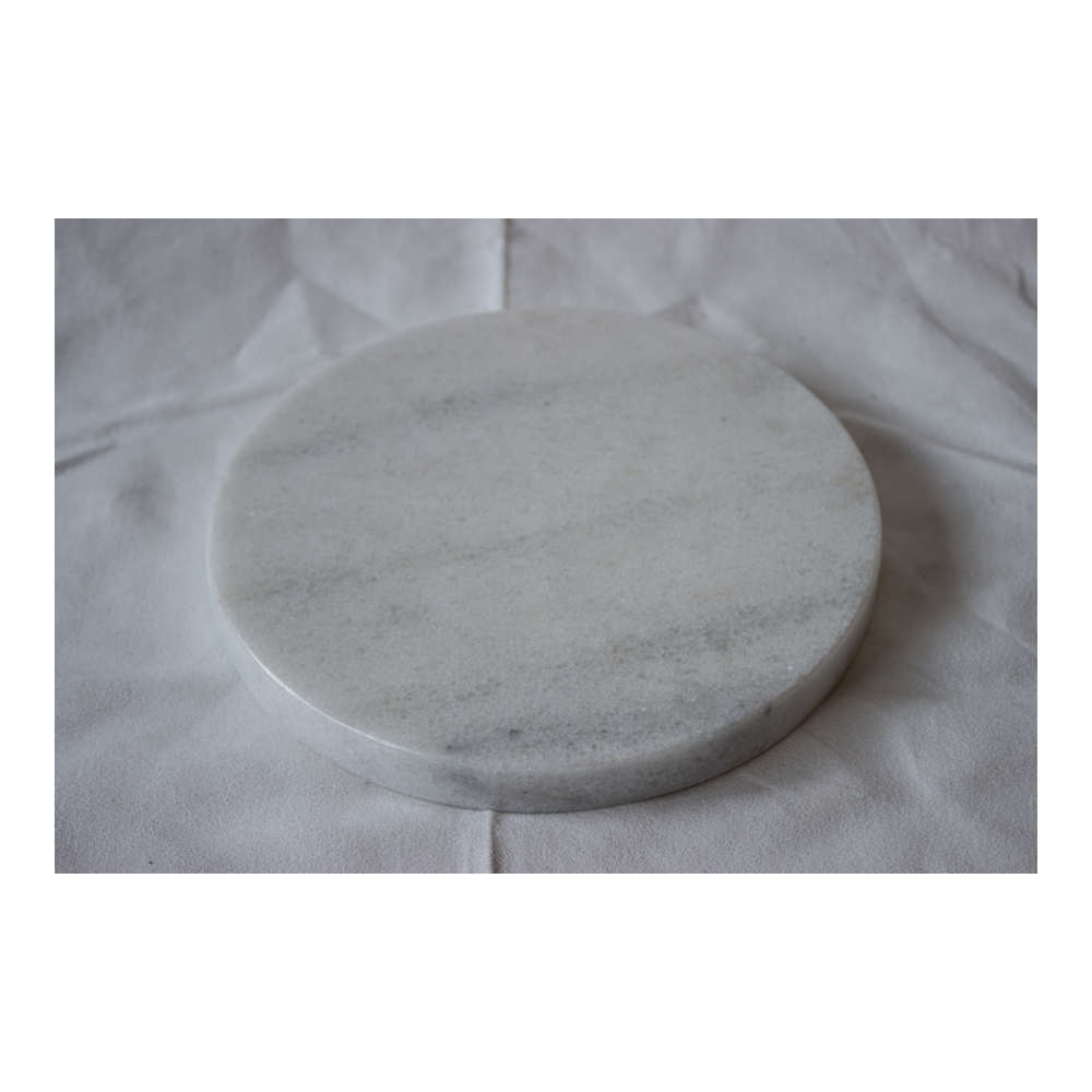 Steel & Marble - Marmor Bakke Ø20cm Hvid