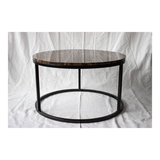 S&M - Marmor Sofabord Emperador Dark