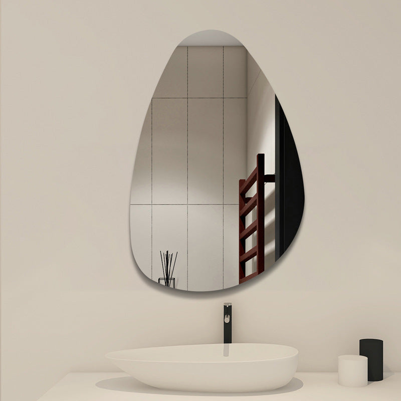 Asymmetrisk vægspejl Dråbe (Stor)