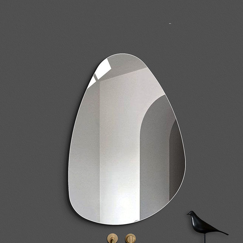 Asymmetrisk vægspejl Dråbe (Stor)