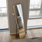 Rio - Væg-/gulv Spejl 150x40cm Guld