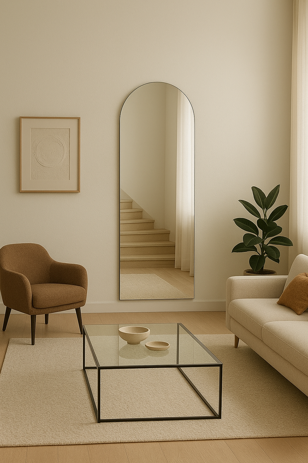 Nathan - Vægspejl 140x50cm