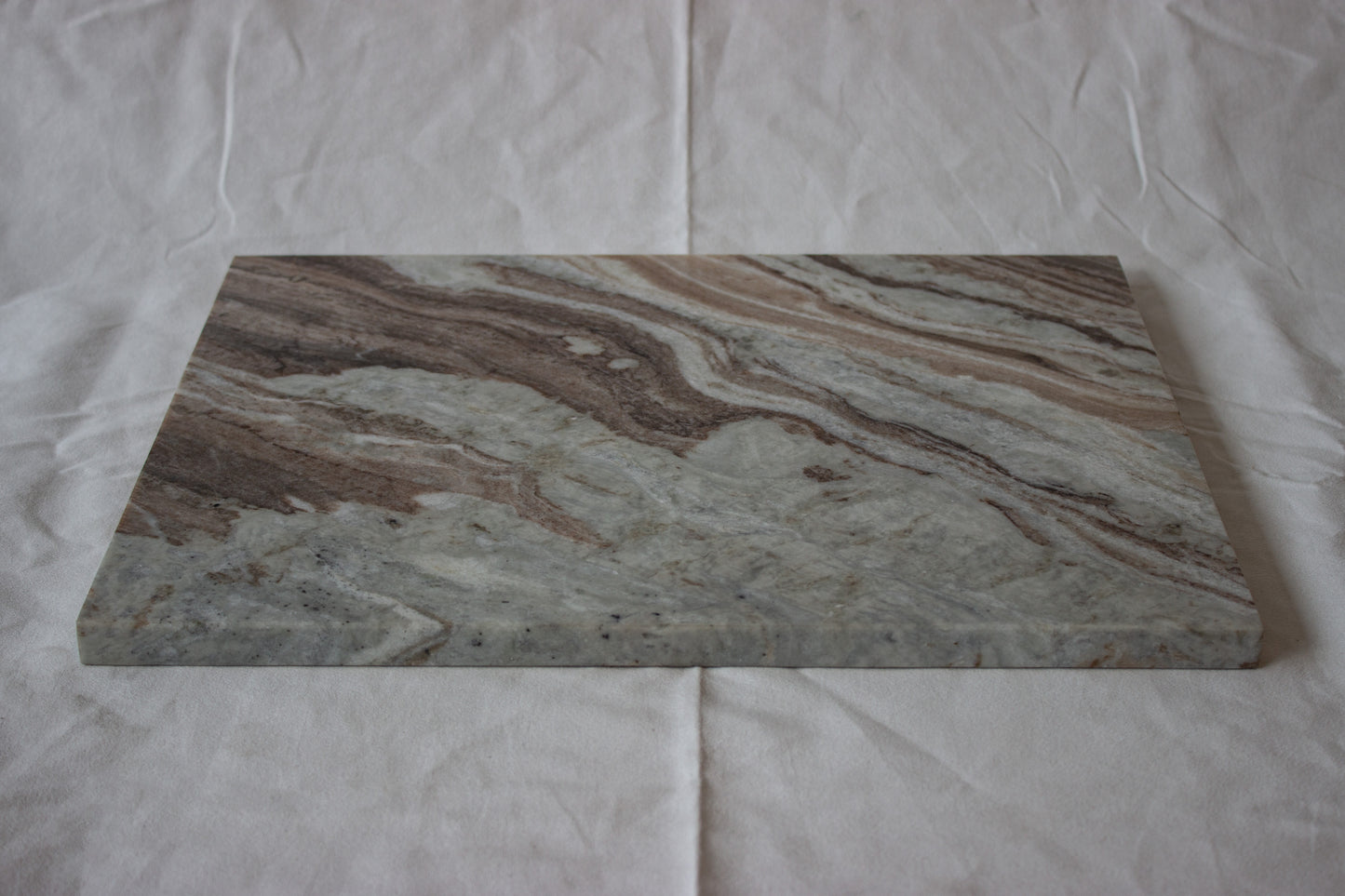 S&M - Marmor Sengebord 40x30cm Fantasy Brown