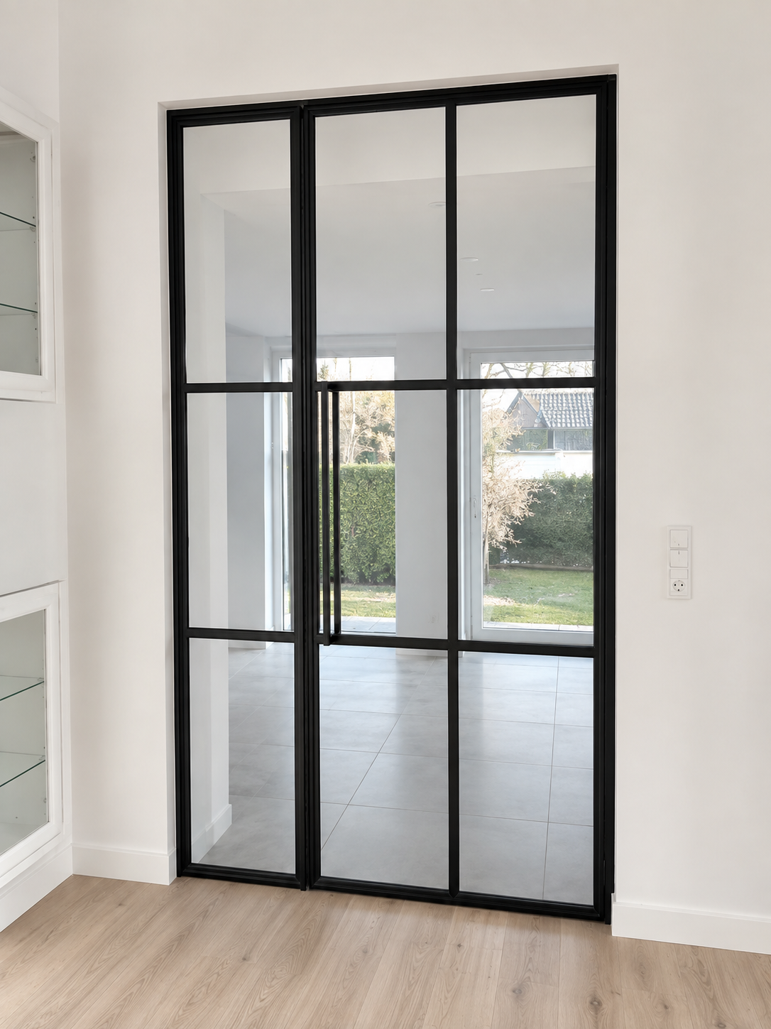 SPECIALMÅL - New Yorker dør med sideparti (B:110-140 x H:190-220 cm)