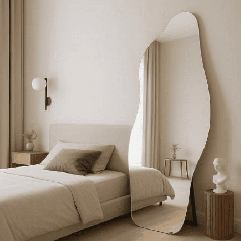 Bella - Asymmetrisk Gulv Spejl 170x70cm