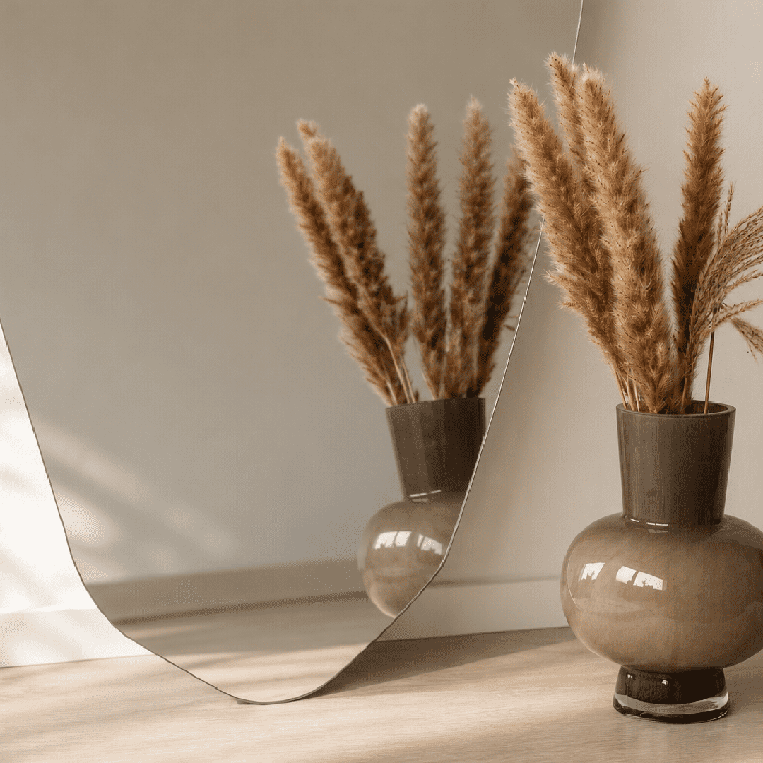 Nisa - Asymmetrisk Vægspejl 140x60cm