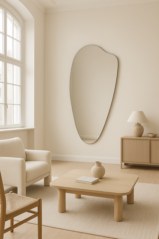 Oscar - Asymmetrisk Vægspejl 140x60cm