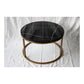 Steel & Marble - Axarquia Marmor Sofabord