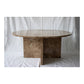 Steel & Marble - Krydsben Sofabord Emperador Light