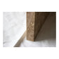 Steel & Marble - Krydsben Sofabord Emperador Light