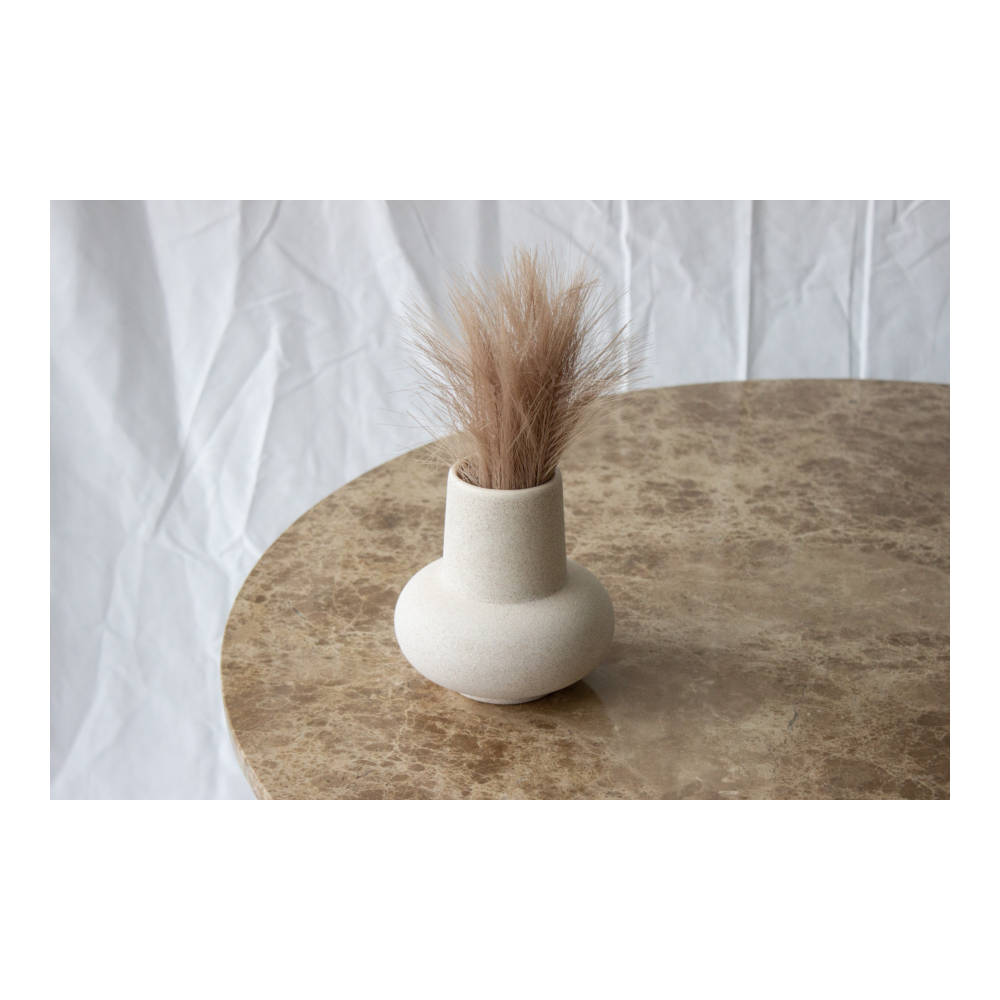 Steel & Marble - Krydsben Sofabord Emperador Light