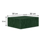 S&M - Kubik Marmor Sofabord 90x90cm Green Forest
