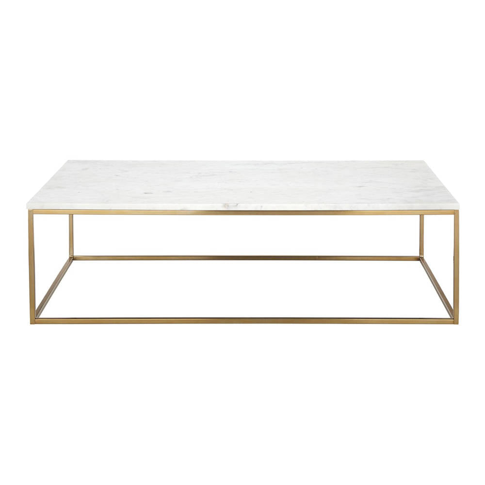 Steel & Marble - Lagomera Marmor Sofabord 120x75cm