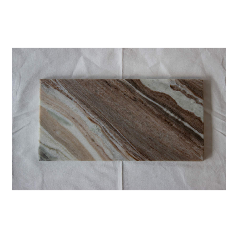 S&M - Marmor Bakke 30x15cm Fantasy Brown