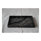 S&M - Marmor Bakke med Kant 30x20cm Nero Marquina