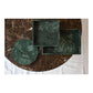Steel & Marble - Marmor Bakke med Kant 20X20cm Grøn
