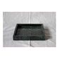 Steel & Marble - Marmor Bakke med Kant 20X20cm Grøn