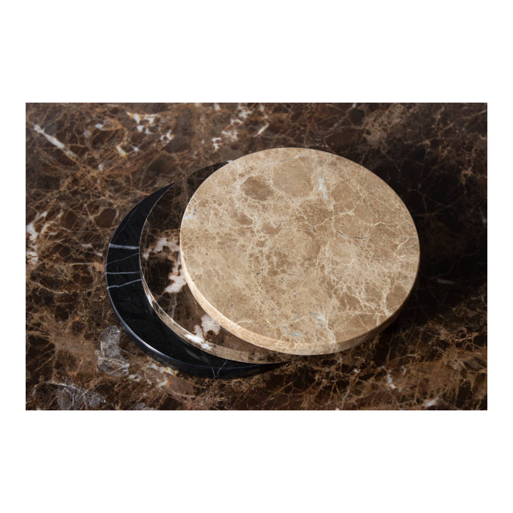 Steel & Marble - Marmor Bakke Ø20cm Emperador Dark