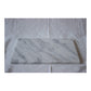 Steel & Marble - Marmor Pyntefad 35x24cm Hvid