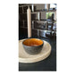 S&M - Terazzo Marmor Bakke Ø24cm Hvid
