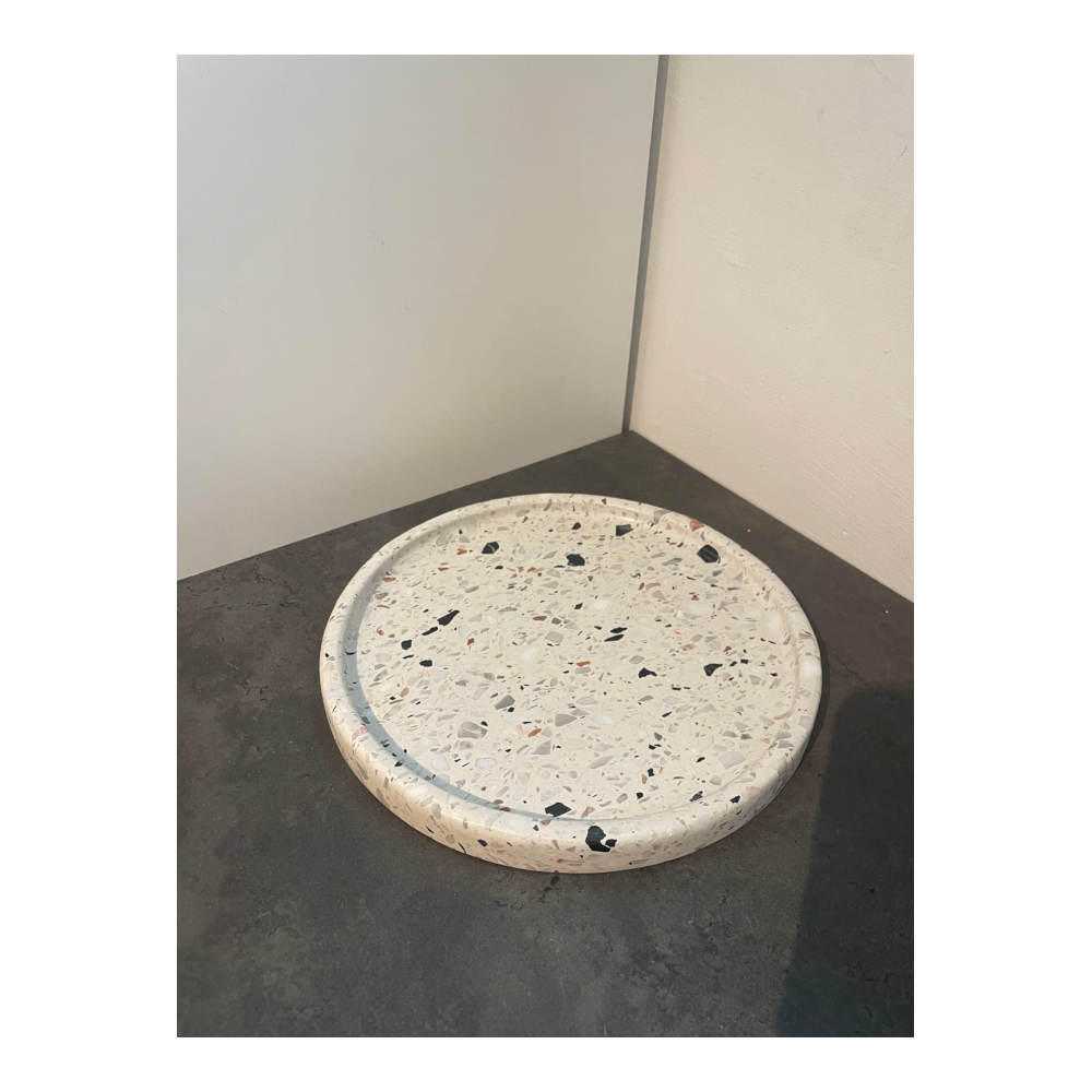 S&M - Terazzo Bakke Ø24cm Stort Mønster