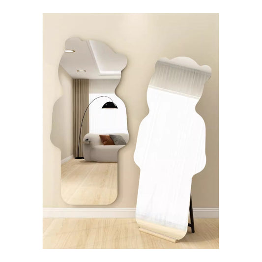 Teddy - Asymmetrisk væg-/gulv Spejl 160x75cm