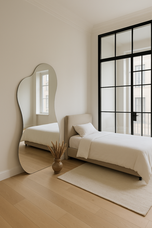 Vibe - Asymmetrisk væg-/gulv Spejl 160x80cm